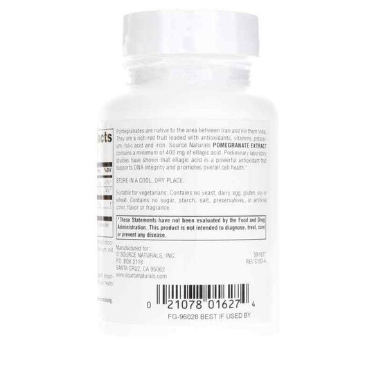 Pomegranate Extract 500 Mg, SNN